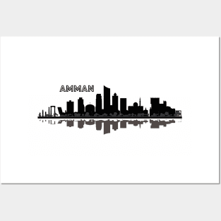 Amman Skyline Posters and Art